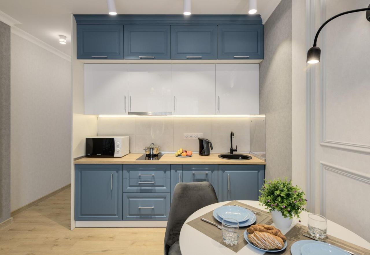 Modern New Cozy Apartment Kvartet Railway Station Kiev Exteriör bild