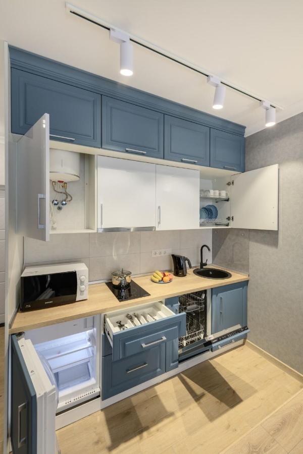 Modern New Cozy Apartment Kvartet Railway Station Kiev Exteriör bild