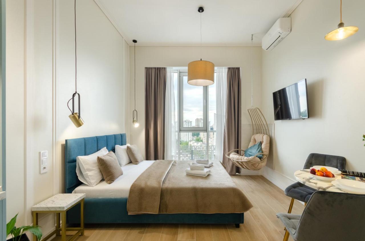 Modern New Cozy Apartment Kvartet Railway Station Kiev Exteriör bild