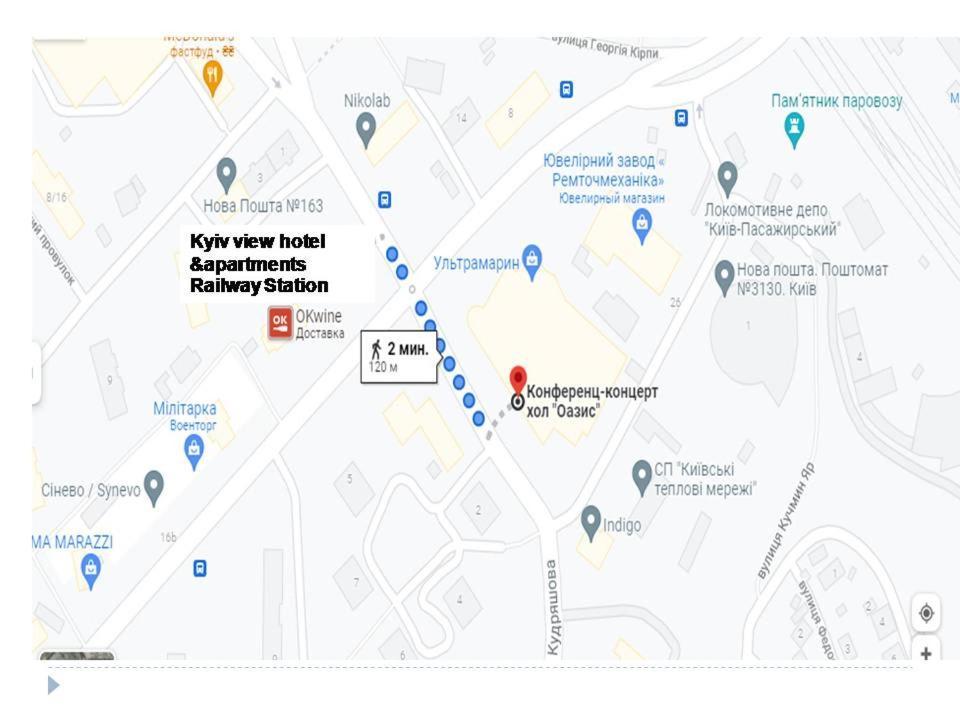 Modern New Cozy Apartment Kvartet Railway Station Kiev Exteriör bild