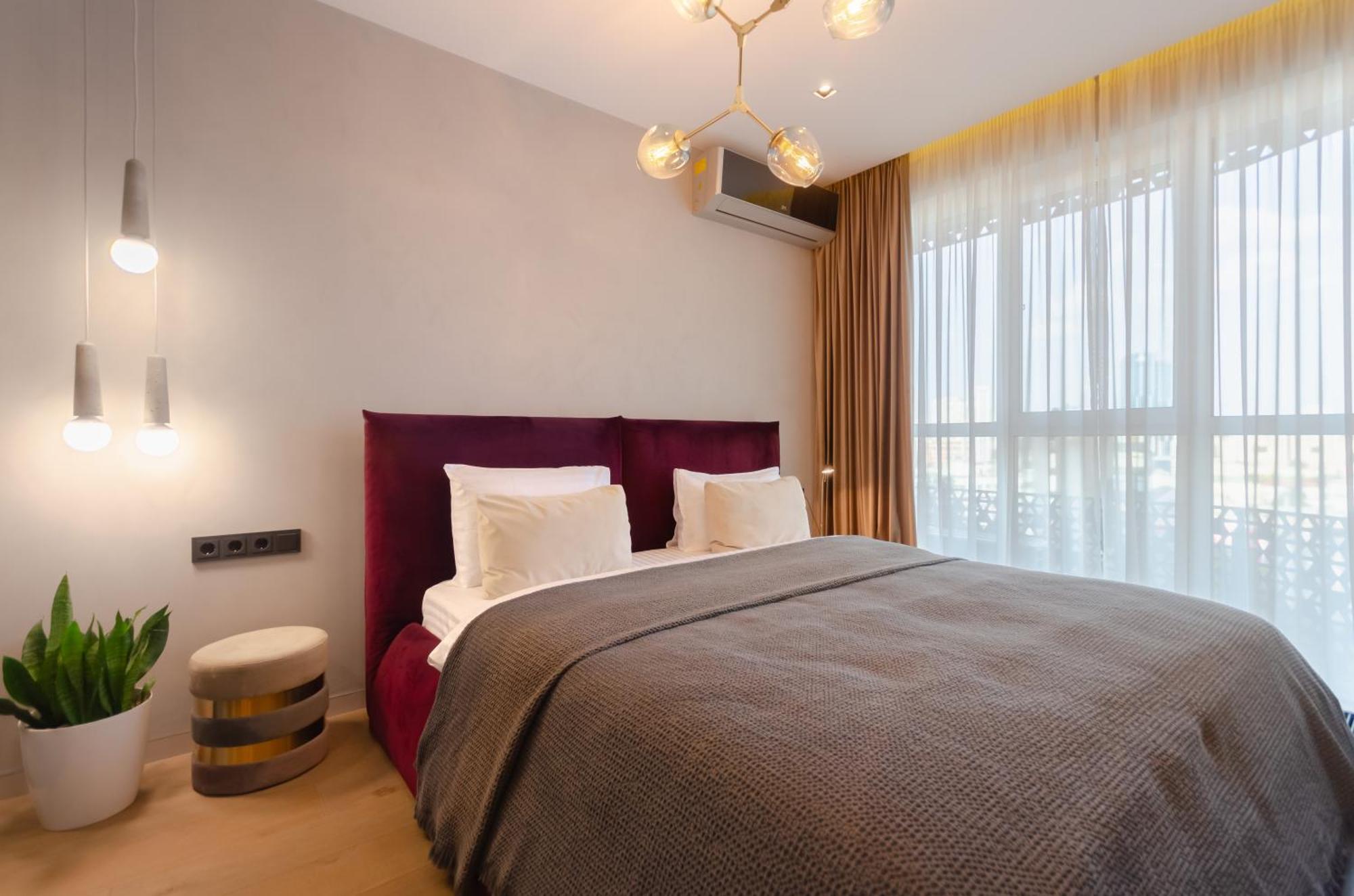 Modern New Cozy Apartment Kvartet Railway Station Kiev Exteriör bild