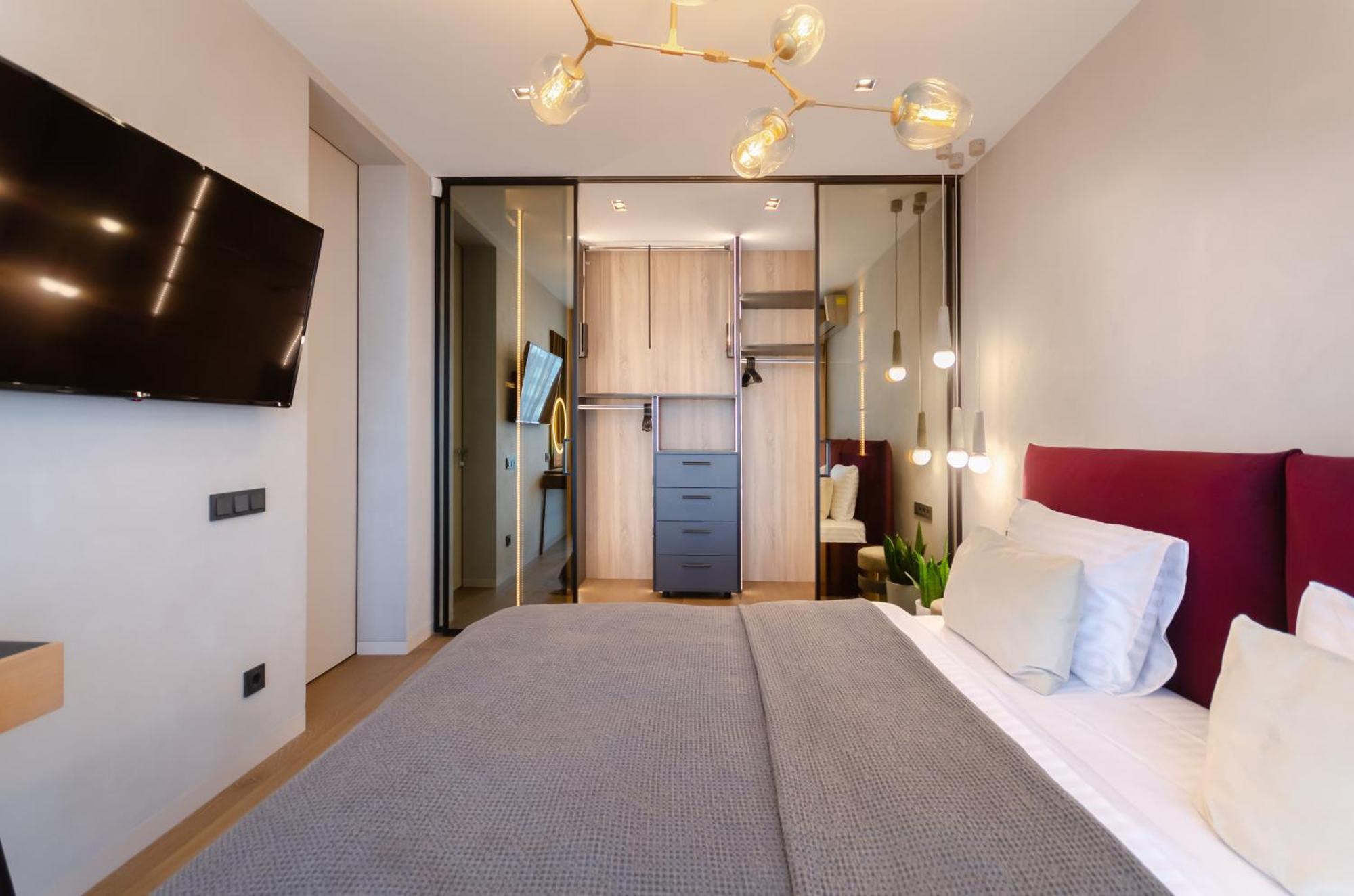 Modern New Cozy Apartment Kvartet Railway Station Kiev Exteriör bild
